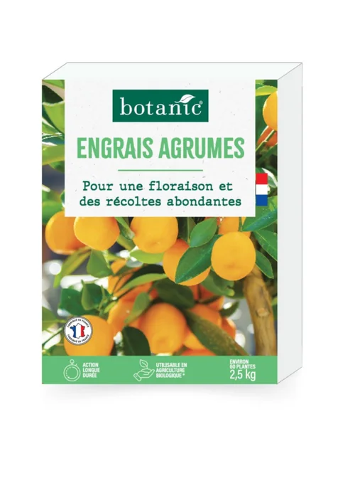 Engrais agrumes en boîte botanic® - 2,5 kg