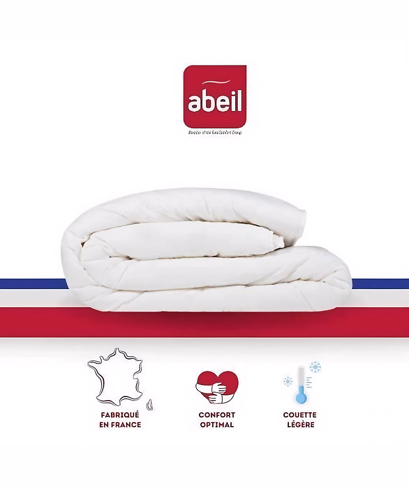 ABEIL Couette légere NUAGE de DOUCEUR 240 × 260 cm blanc