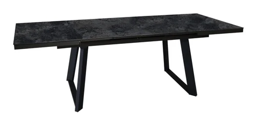Table Malo avec rallonge automatique en aluminium - 180 x 240 x 100 cm