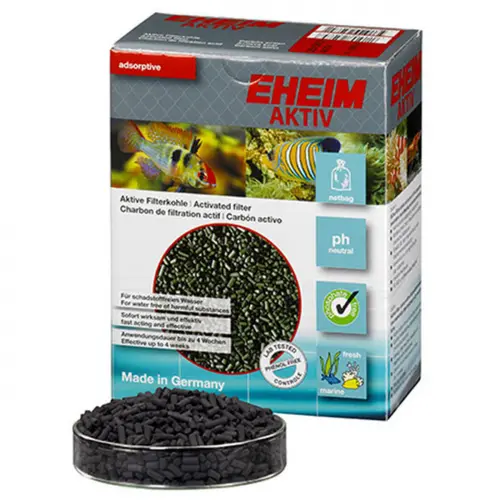 Charbon actif et filet, 2L 1120g, EHEIM AKTIV