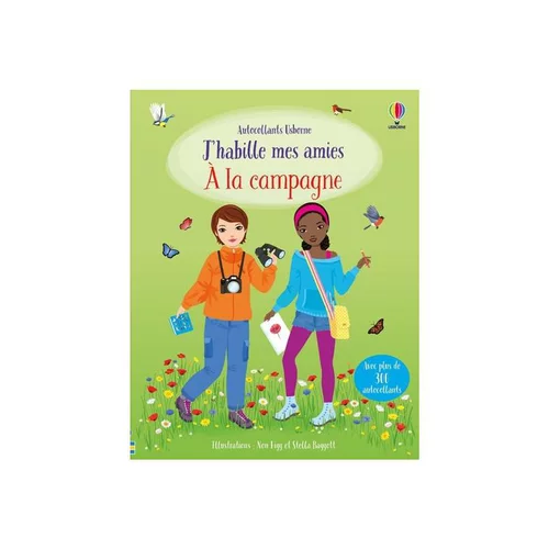 Livre J'habille mes amies "A la campagne", Ed USBORNE