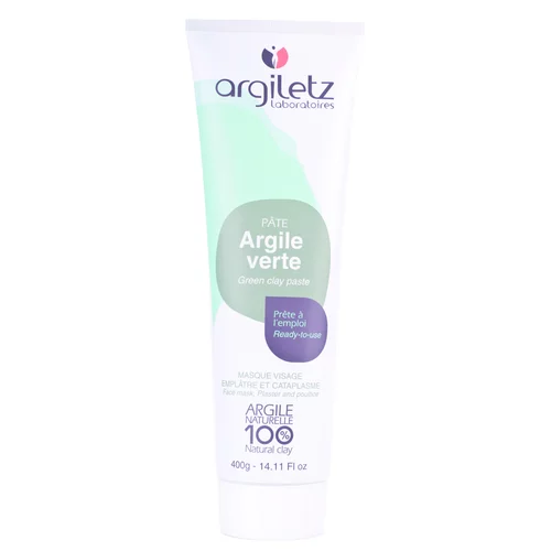 Pâte argile verte prête à l’emploi Argiletz - 400 g