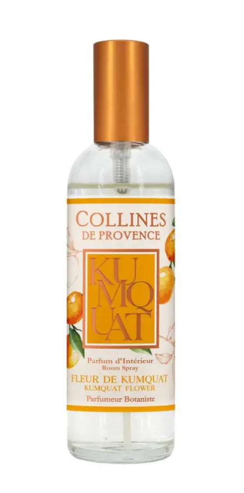Parfum d'intérieur senteur fleur de kumquat Collines de Provence - 100 ml