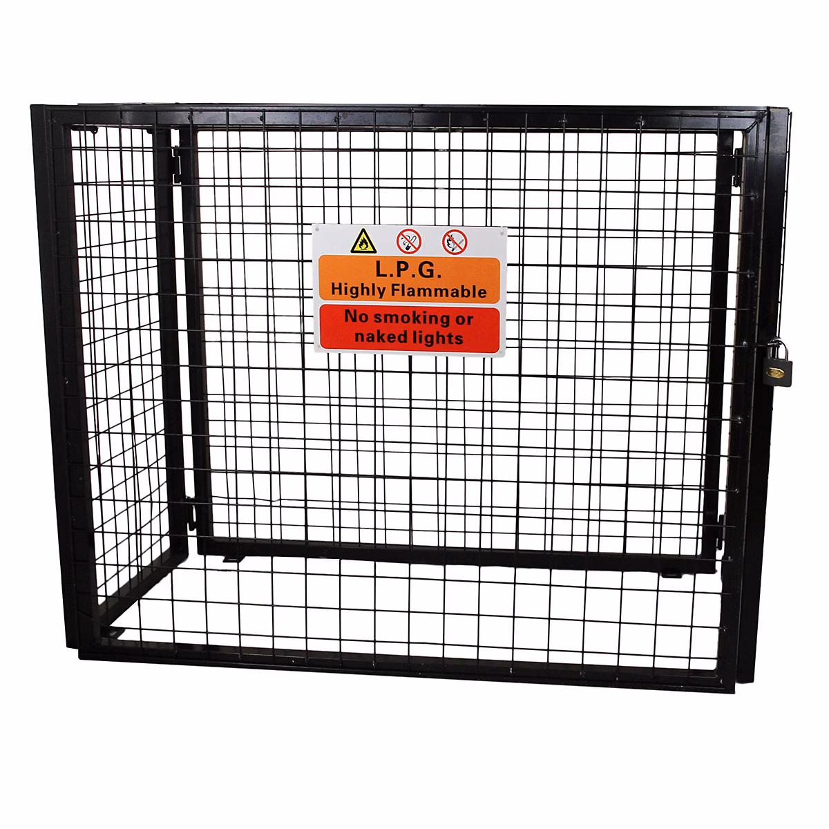 Cage Métallique Bouteille de Gaz – 49 × 87 × 90cm