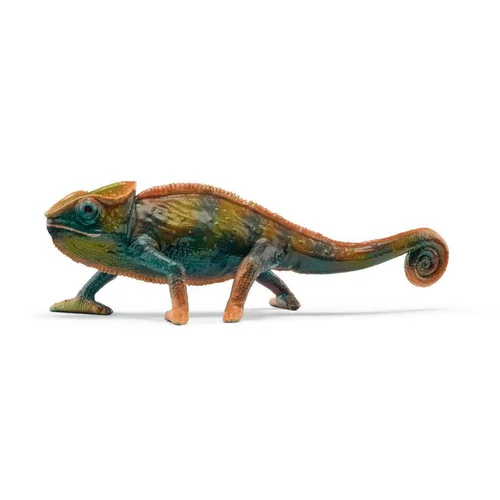 Caméléon multicolore Schleich - 10 cm