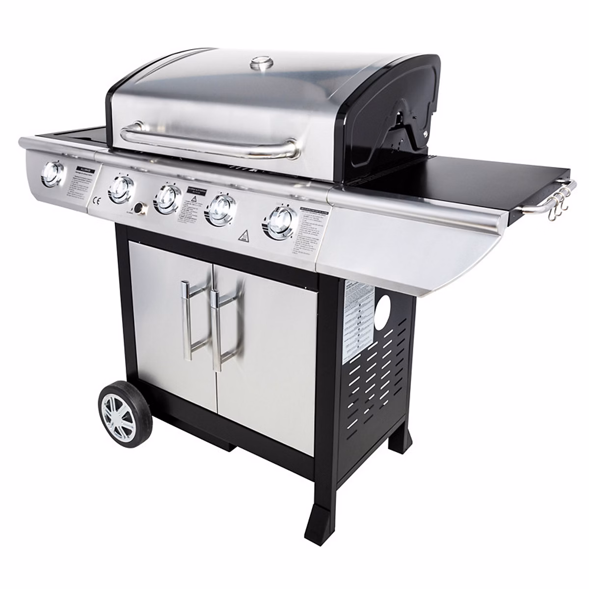 Barbecue au gaz BRISBANE | 4 brûleurs 14kW + plaque de cuisson – SOMAGIC
