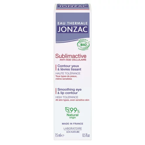 Contour yeux et lèvres lissant Sublimactive Bio Eau Thermale Jonzac - 15 ml