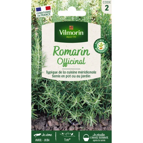 Sachet de graines de romarin officinal