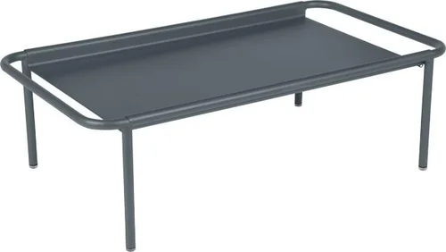 Table basse Coolside coloris romarin en acier Fermob - 115 x 63 cm