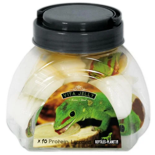 Complément alimentaire pour lézard protéines Reptile Planet Vita Jelly Protein Lizzard - x 10 dosettes