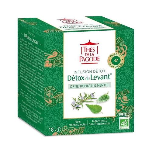 Infusion Detox du Levant bio - 18 infusettes