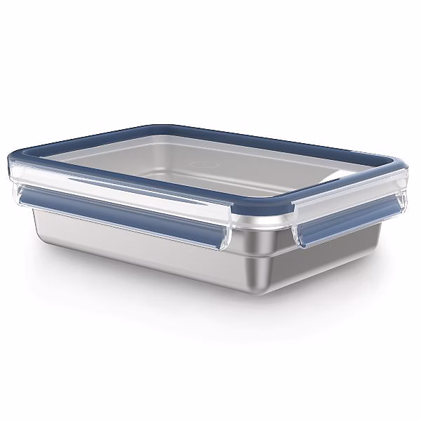 Bocal et boîte de conservation – Boîte alimentaire 1.2l inox Emsa N1150500 clip & close inox