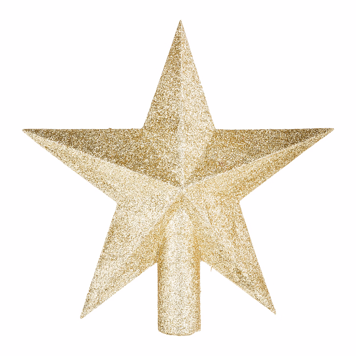 Cimier étoile doré pailletée 22cm Feeric Light & Christmas – Réf. QBQBUCBDA3469475453