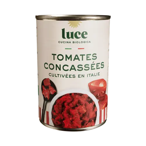 Tomates concassées bio Luce - 400 g