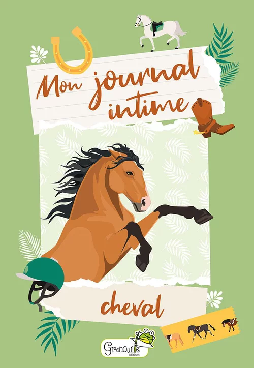 Livre pour enfants "Mon journal intime cheval" Artemis
