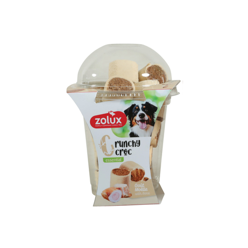 FRIANDISE POUR CHIEN 'CRUNCHY CROC' ZOLUX® - MOELLE - 240G