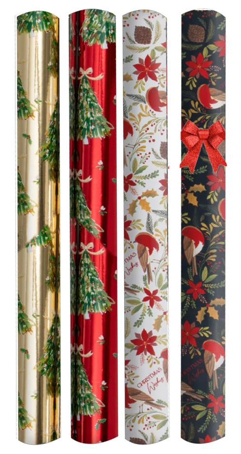 Papier cadeau motifs de Noël Pictura Diamond - Le rouleau