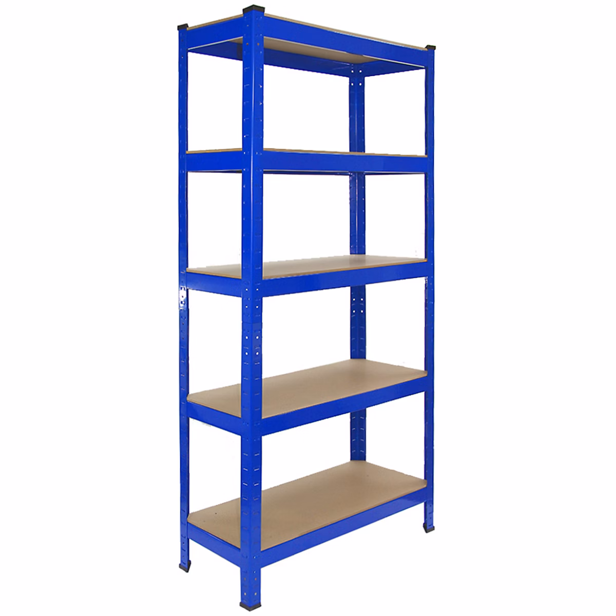 2 x Monster Racking T – Rax Rayonnage Étagère Robuster | Bleu | 75cm L | 30cm P