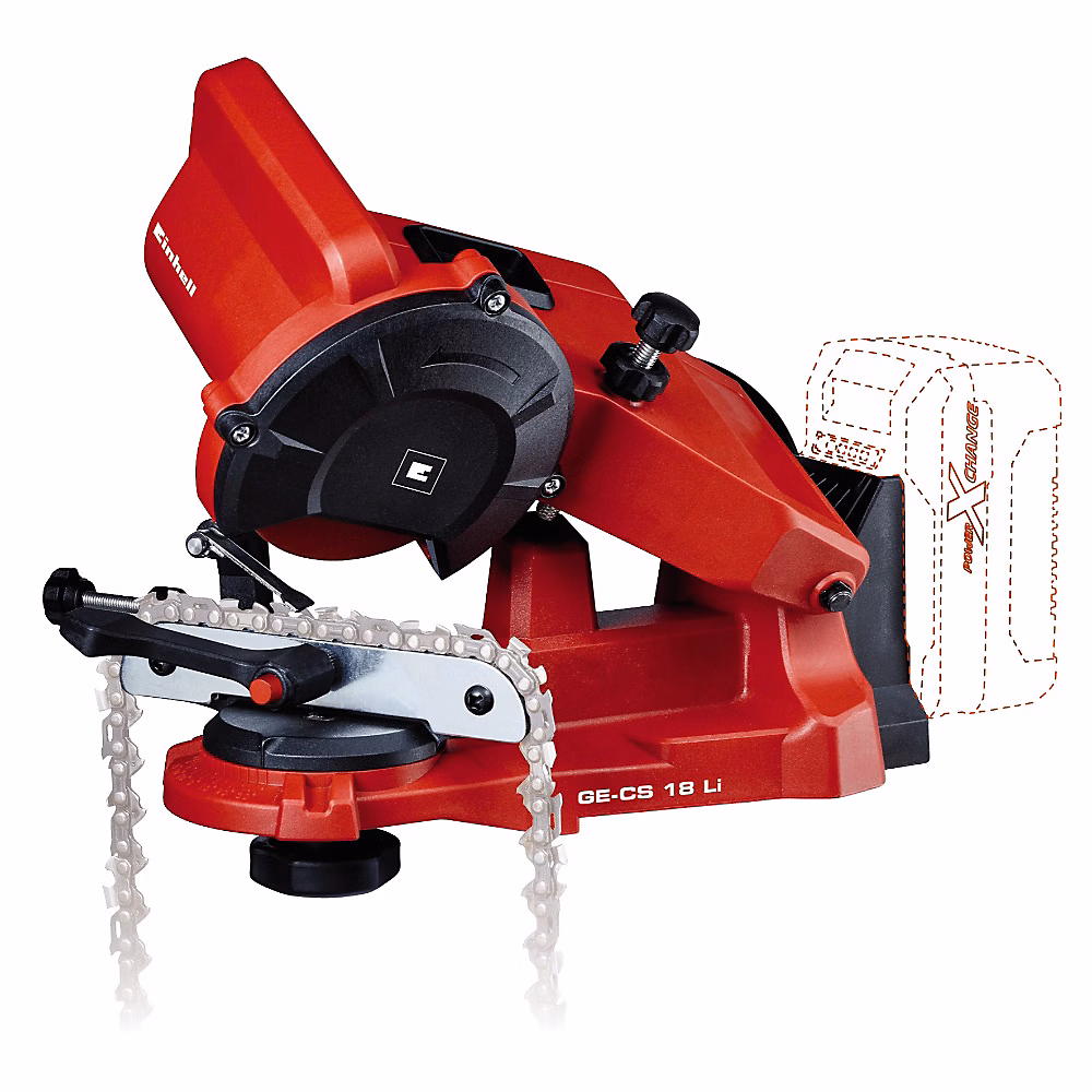 Einhell Affûteuse de chaîne de tronçonneuse GE-CS 18 Li – Solo