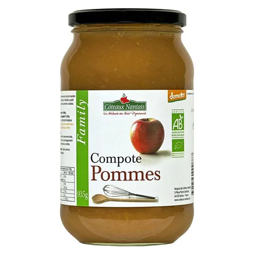 Compote Pommes pot en verre 935 g