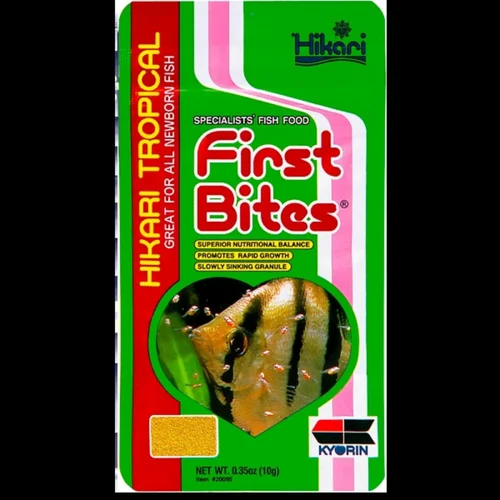 Aliment spécial poissons d'aquarium, enrichi, HIKARI AQUARIUM First Bites - 10g