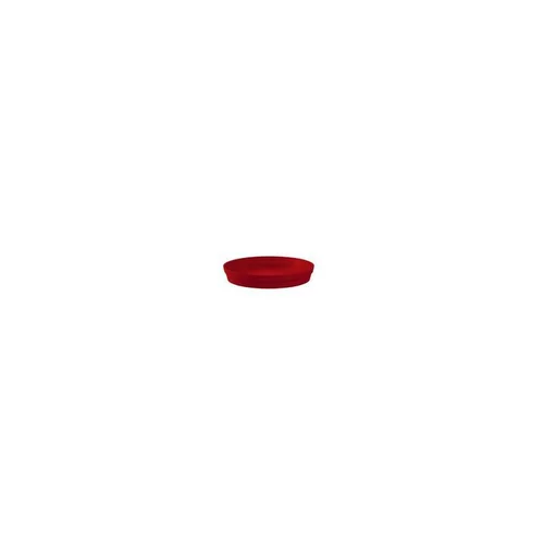 Soucoupe Toscane Rouge rubis D.22,5 x H3,8 cm