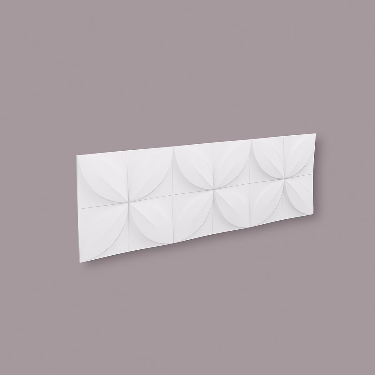 Moulure et corniche – 3d panneau mural NMC ARSTYL FLOWER Dalle pour mur et plafond Élement décorative