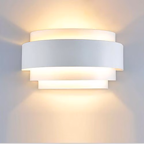 Luminaire et éclairage extérieur – Appliques Murales LED Design Simple Lampe Murale Applique Interieur Lumière en Métal Pour Chambre Escalier Boutique