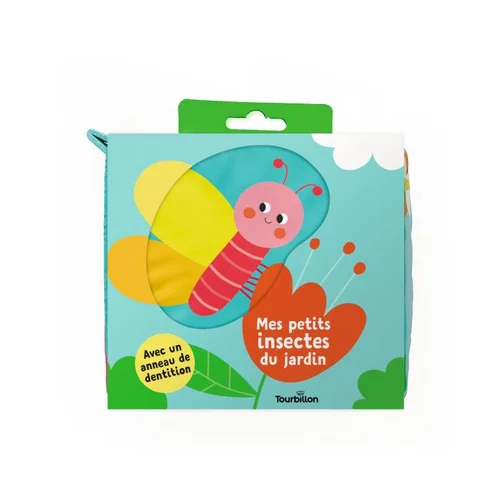 Livre-tissu “Mes petits insectes du jardin” Éditions Bayard