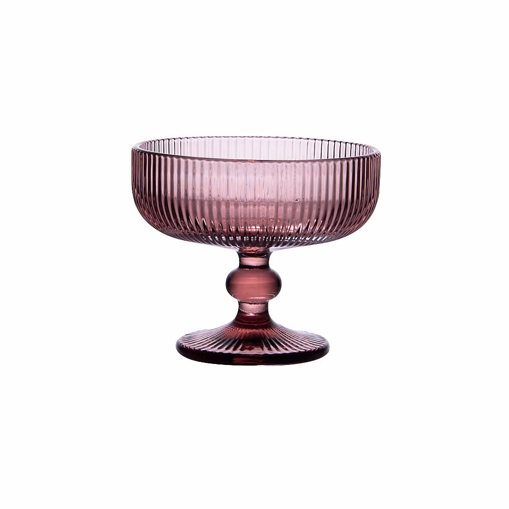 Vaisselle – Boite de 6 coupes à glace Dolce 35 cl rose