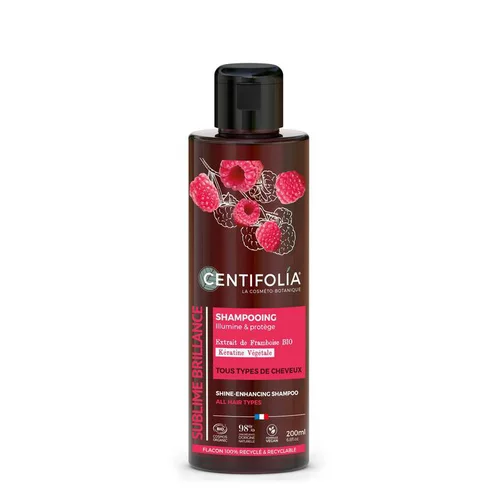 Shampoing brillance tous types de cheveux Centifolia - 200 ml