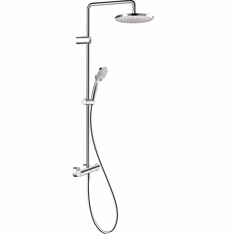 Colonne de douche thermostatique DURAVIT MinusFlow chromé – Réf. PLDPAJTDG1598107690