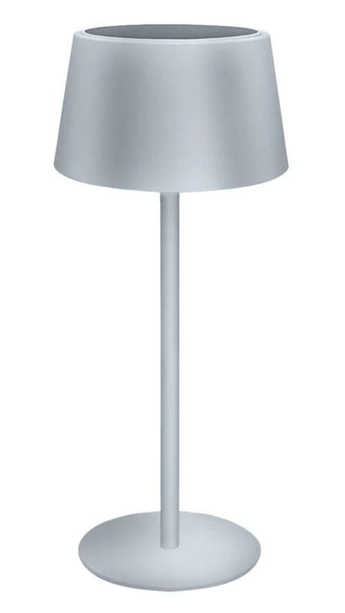 Lampe extérieure Sofa 200lm coloris gris en métal et verre Watt & Home - 30 cm