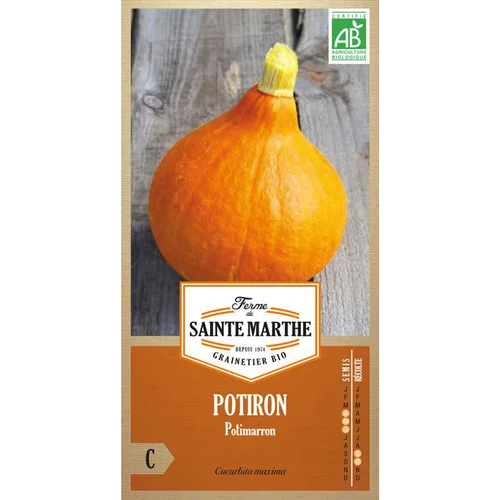 Graines de potimarron bio Ferme de Sainte Marthe - graines à semer