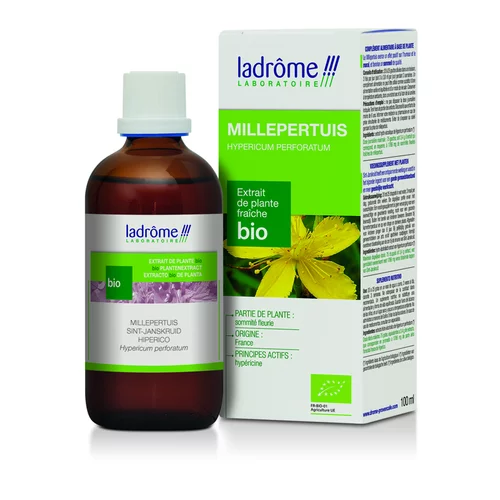 Millepertuis extrait de plantes fraîches bio Ladrôme - 100 ml