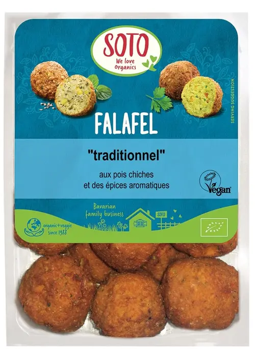 Falafel traditionnel bio x 6 Soto - 200 g