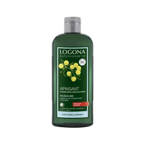 Shampoing sensitif à l'acacia bio en flacon de 250 ml