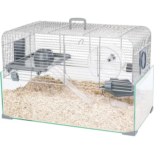 Cage pour rongeur coloris gris Zolux Panas Colour 50 – 52 x 29 x 35 cm