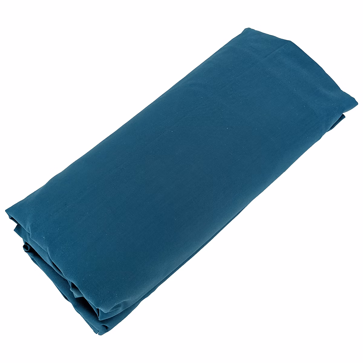 Drap housse 90 × 190 cm bonnet 30 cm percale de coton PASSION PERCALE bleu Cobalt