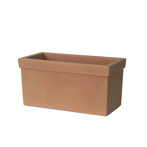 Jardinière Balaustra lisse en plastique Euro3plast - 60 cm