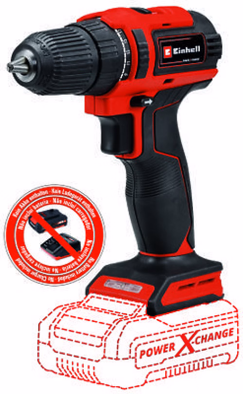 Einhell Perceuse – Visseuse sans fil TE, CD 18/40 Li BL, Solo, sans batterie ni chargeur