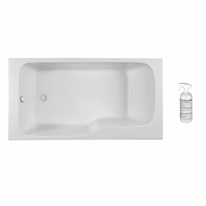 Baignoire bain douche JACOB DELAFON Malice + nettoyant 160 x 85 – version gauche