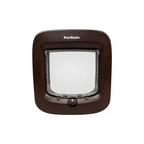 Chatière à puce électronique Petsafe marron 22 x 23,9 cm