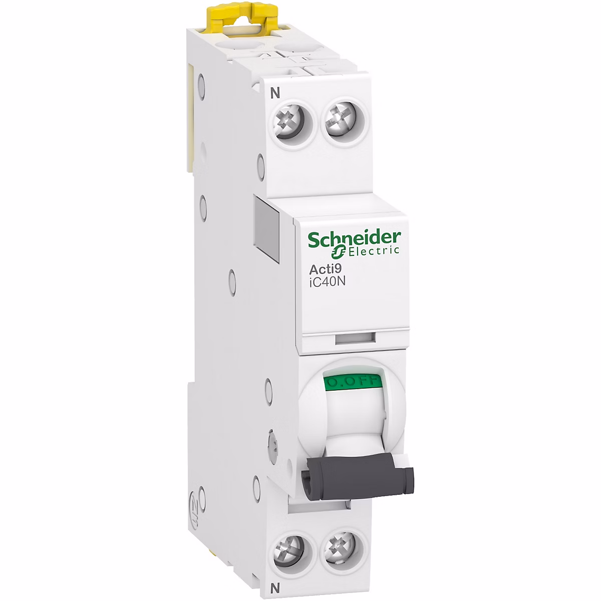 A9p64620 Disjoncteur Phase Neutre 20a Courbe D – 1p+n, 6/10ka Schneider Acti9 Ic40n
