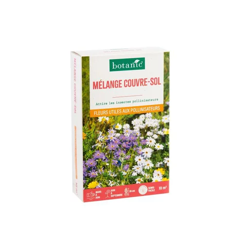 Mélange mellifère couvre-sol botanic® - graines à semer (10 m²)