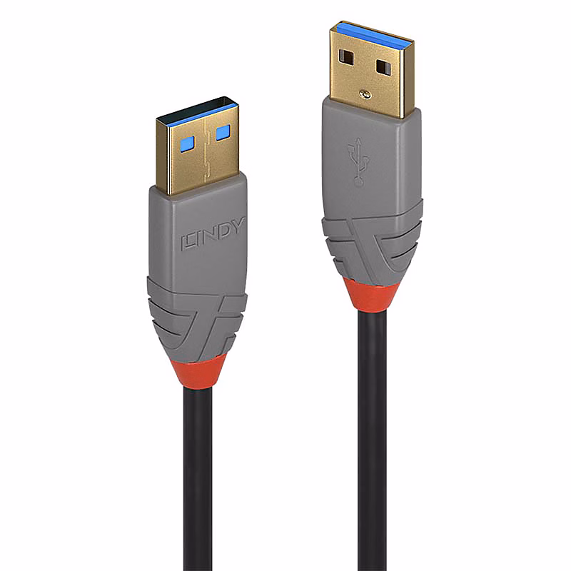 Réseau et téléphonie – Câble USB 3.2 Type A 5Gbps 3 mètres LINDY