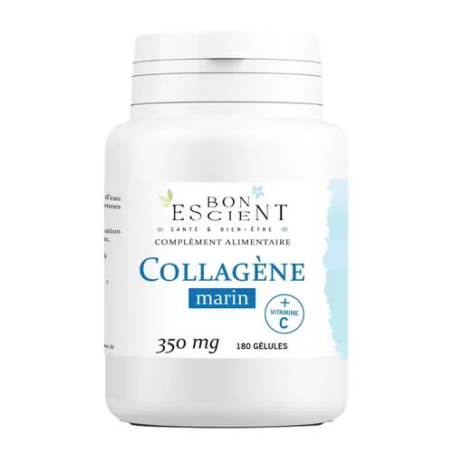 Collagène marin vitamine C Bonescient - 180 gélules / 350 mg
