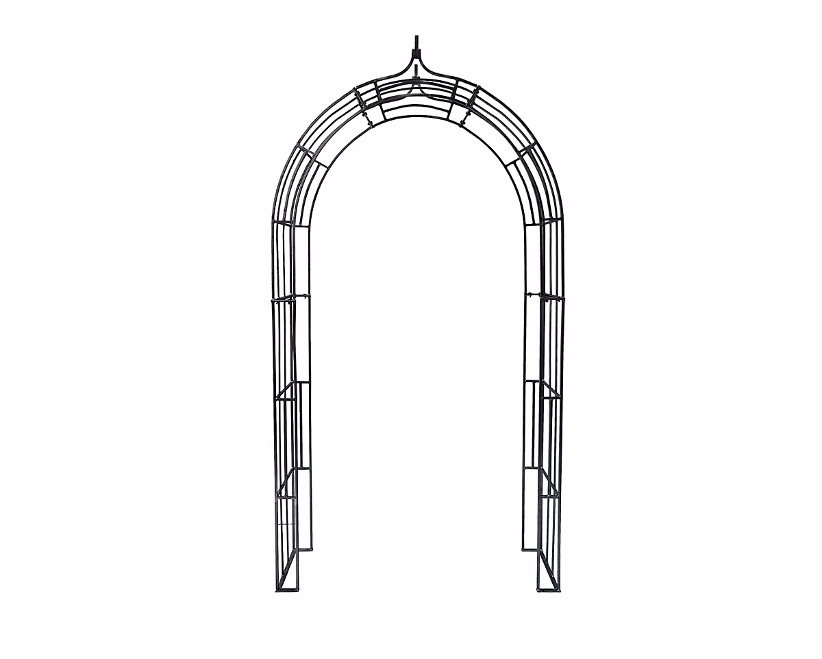 Arche de jardin CLEO – 120 cm revêtement en poudre noir