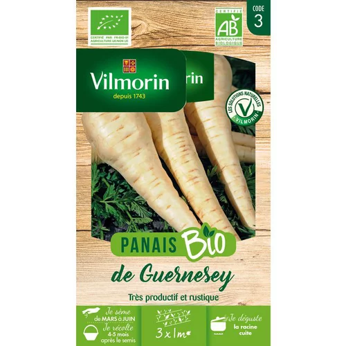 Graines de panais de Guernesey bio Vilmorin - graines à semer