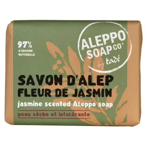 Savon d’Alep parfum fleur de jasmin Tadé Méditerranée - 100 g